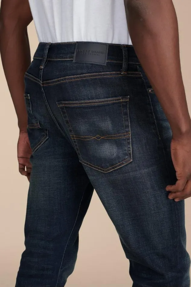 Lucky Brand 412 Athletic Slim Coolmax Jean Leon Park Men Jeans