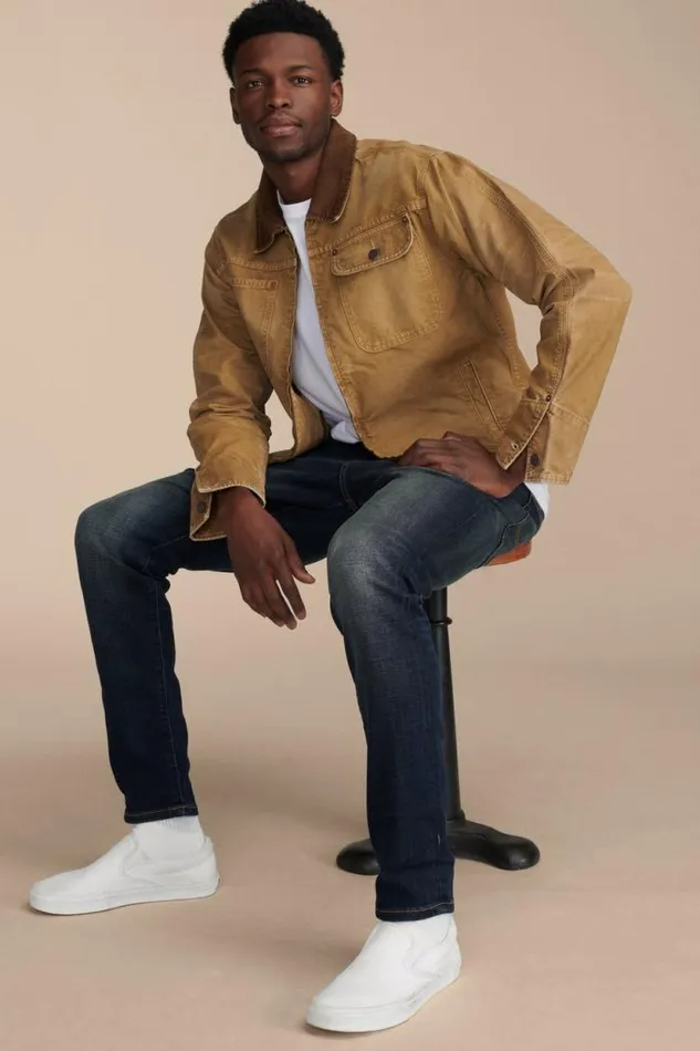 Lucky Brand 412 Athletic Slim Coolmax Jean Leon Park Men Jeans