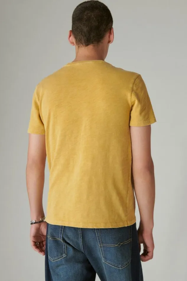 Lucky Brand Bad Company 1977 Tee Arrowwood Men Graphic Tees