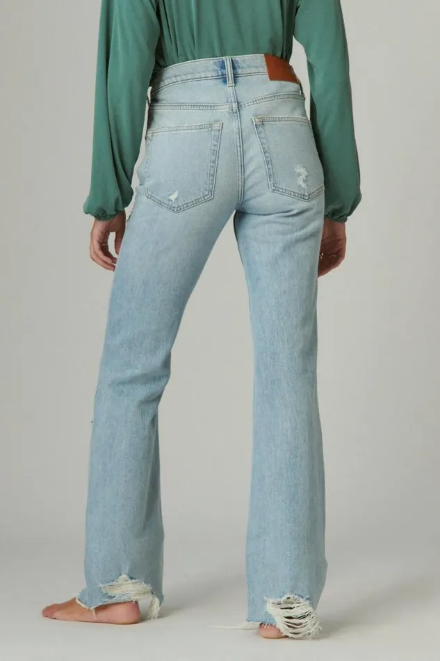 Lucky Brand Boyfriend Flare Wild One Dest Women Jeans