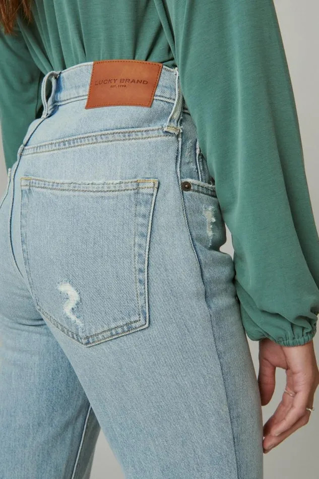 Lucky Brand Boyfriend Flare Wild One Dest Women Jeans