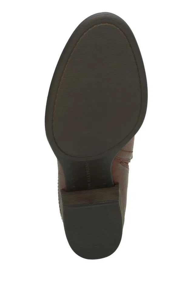 Lucky Brand Branndi Heeled Bootie Dark Brown Women Shoes