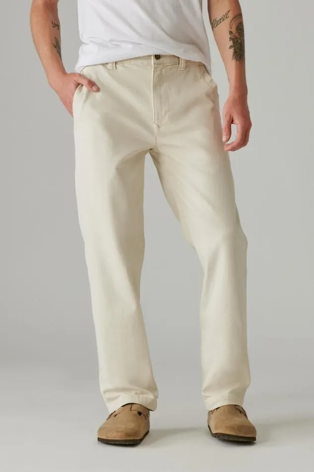 Lucky Brand Classic Chino Pant Winter White Men Pants