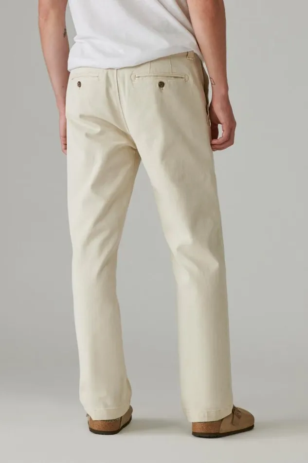 Lucky Brand Classic Chino Pant Winter White Men Pants