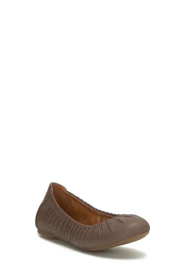 Lucky Brand Erla Flat Open Brownrust Women Shoes