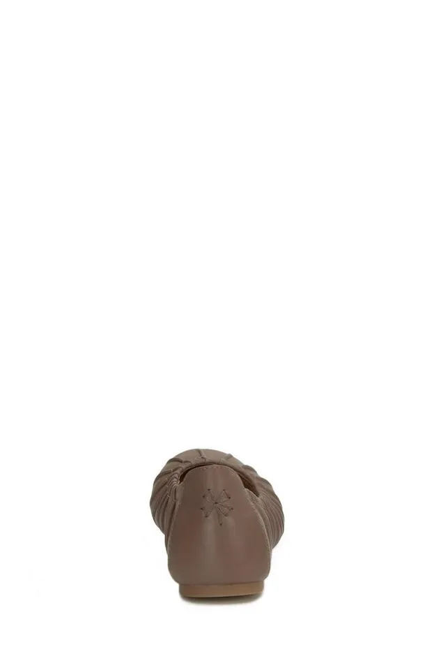 Lucky Brand Erla Flat Open Brownrust Women Shoes