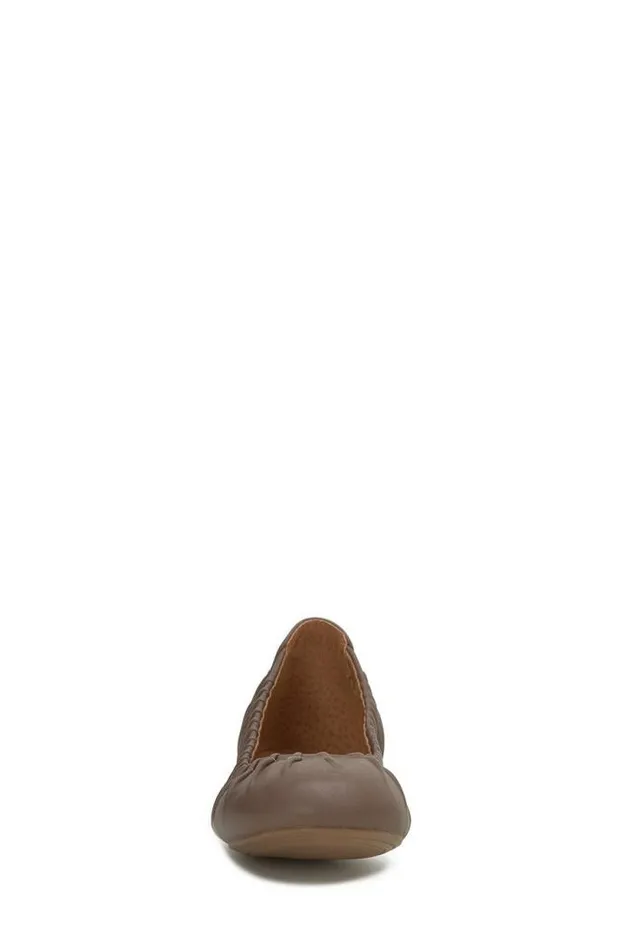 Lucky Brand Erla Flat Open Brownrust Women Shoes
