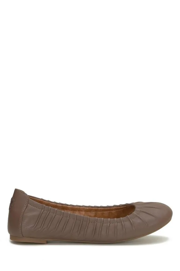 Lucky Brand Erla Flat Open Brownrust Women Shoes