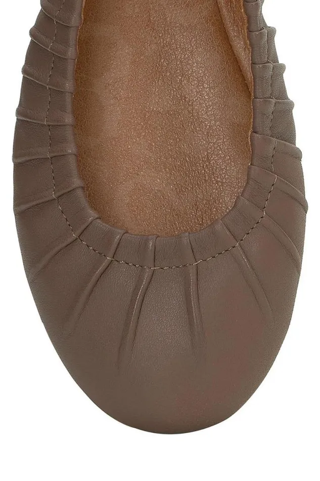 Lucky Brand Erla Flat Open Brownrust Women Shoes