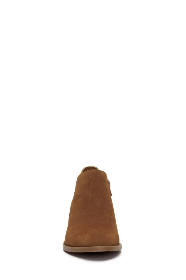 Lucky Brand Fanky Bootie Medium Brown Women Shoes