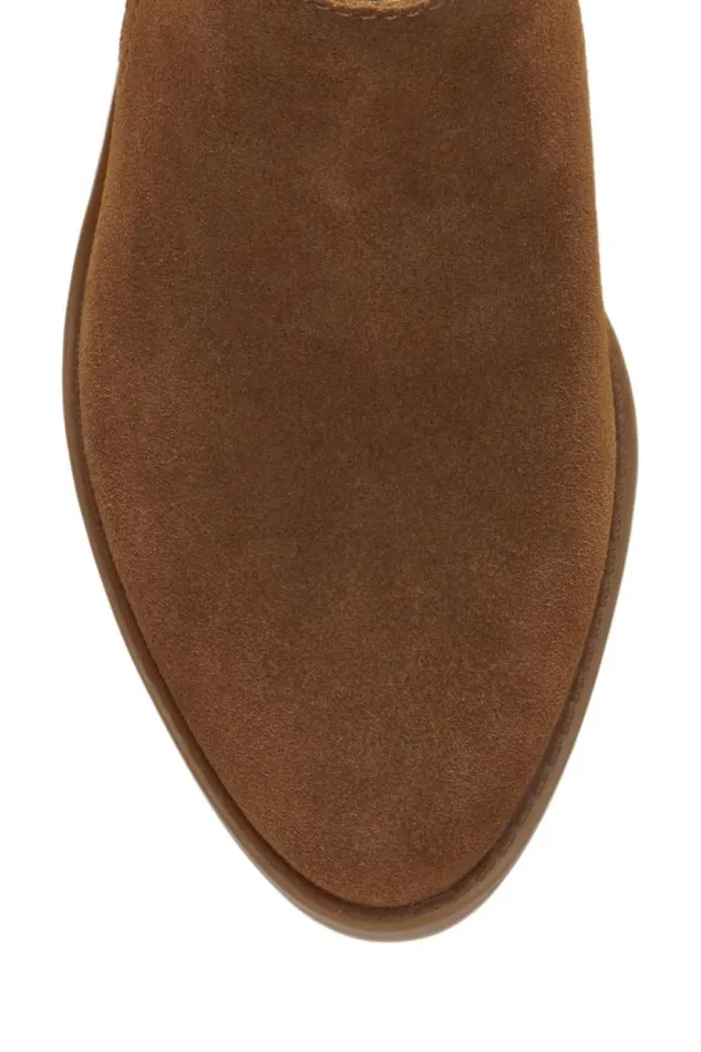 Lucky Brand Fanky Bootie Medium Brown Women Shoes