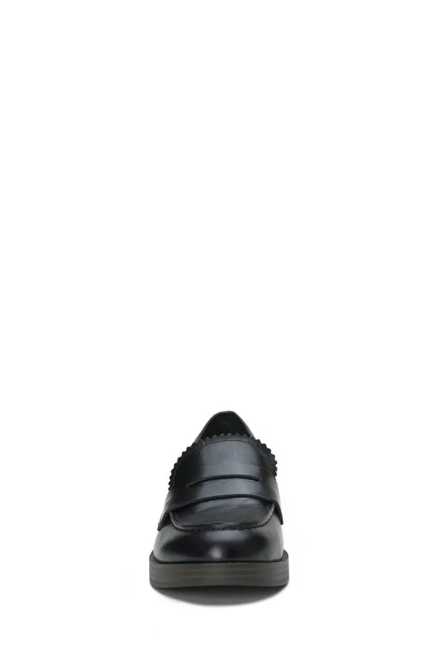 Lucky Brand Floriss Penny Loafer Black Women Shoes