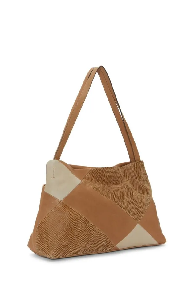 Lucky Brand Jema Shoulder Bag Medium Light Beige Women Handbags