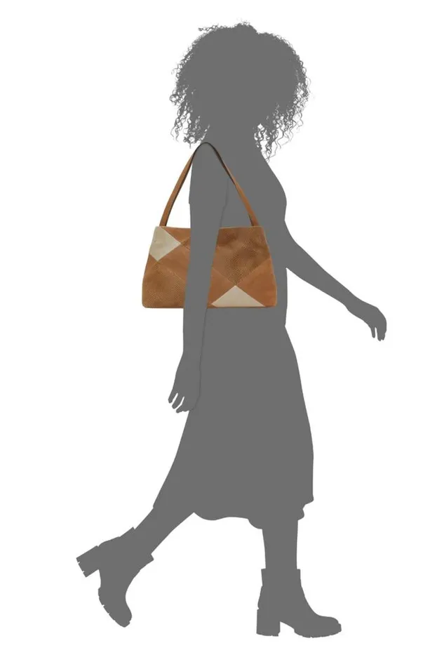 Lucky Brand Jema Shoulder Bag Medium Light Beige Women Handbags