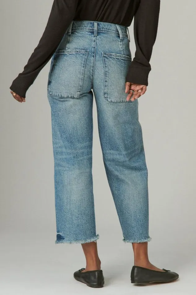 Lucky Brand Lucky Legend Crop Wide Leg Tough Luck Women Jeans