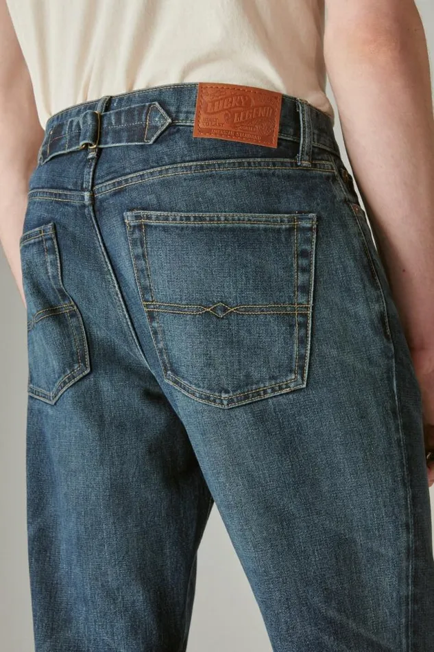 Lucky Brand Lucky Legend Easy Rider Boot Comfort Stretch Jean Edgar Wash Men Jeans