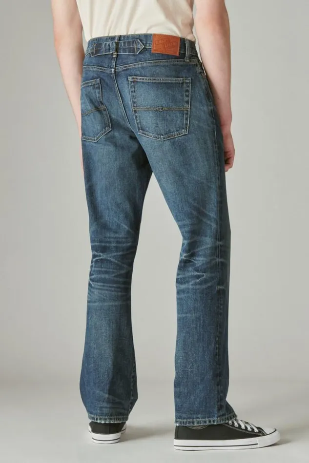 Lucky Brand Lucky Legend Easy Rider Boot Comfort Stretch Jean Edgar Wash Men Jeans
