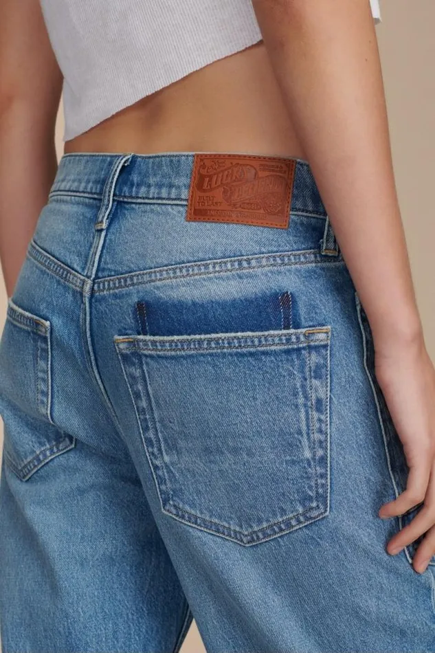 Lucky Brand Lucky Legend Mid Rise Boy Jean Party Mix Women Jeans