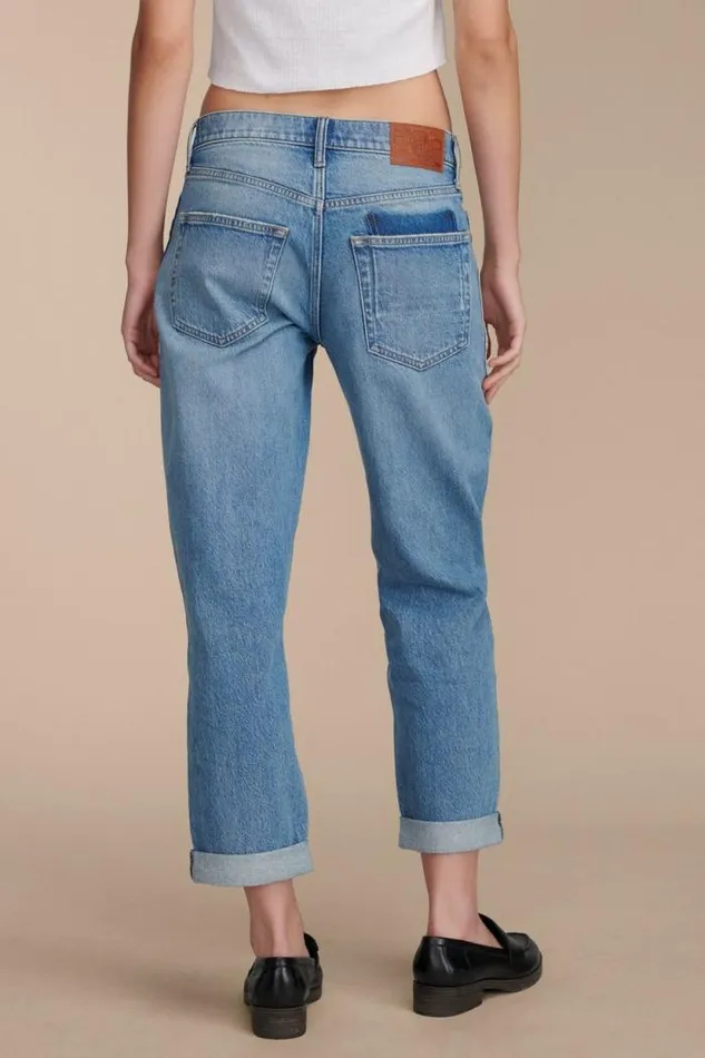Lucky Brand Lucky Legend Mid Rise Boy Jean Party Mix Women Jeans