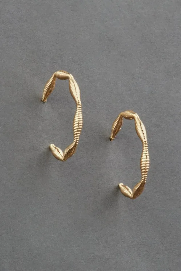 Lucky Brand Modern Hoop Gold Women Jewelry