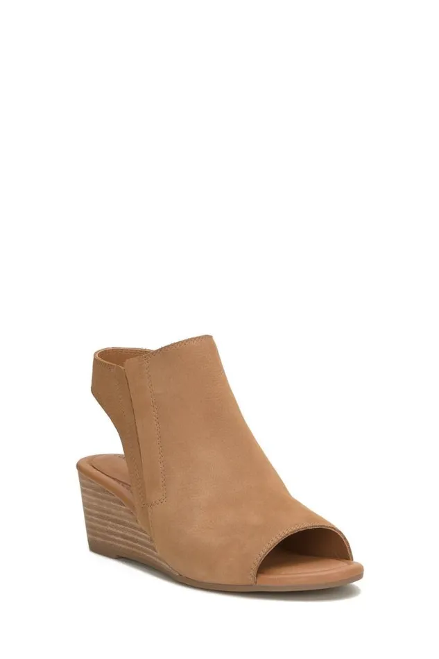 Lucky Brand Movisa Wedge Medium Dark Beige Women Shoes
