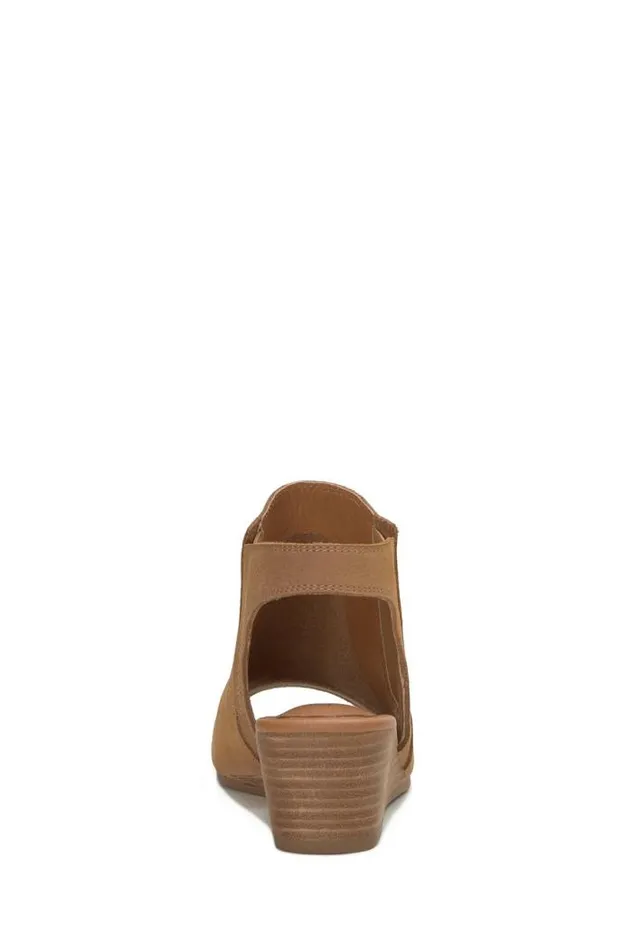 Lucky Brand Movisa Wedge Medium Dark Beige Women Shoes