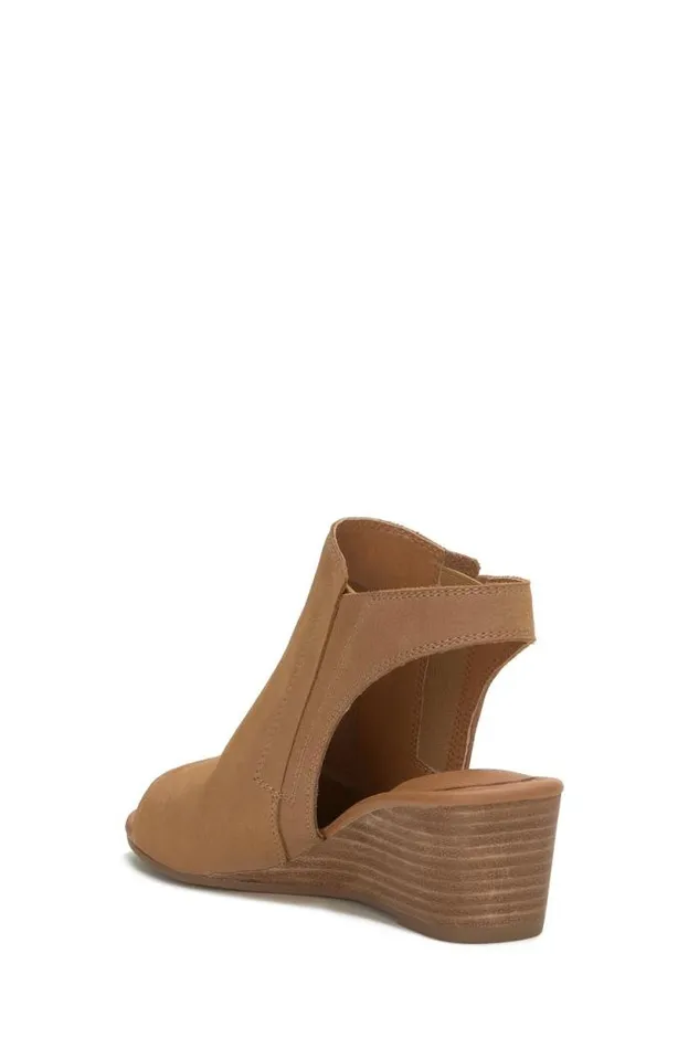 Lucky Brand Movisa Wedge Medium Dark Beige Women Shoes