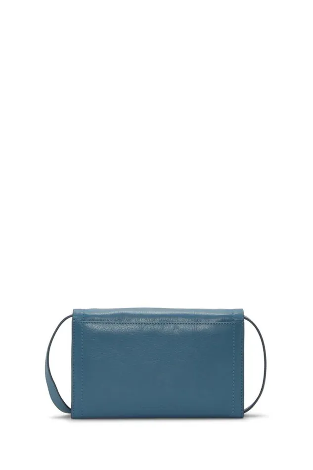 Lucky Brand Ruth Scalloped Crossbody Bag Open Blueturquoise Women Handbags