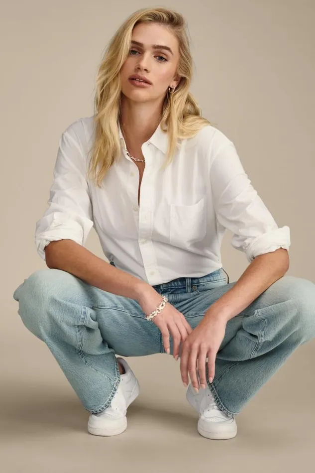 Lucky Brand The Baggy Dream Spirit Women Jeans