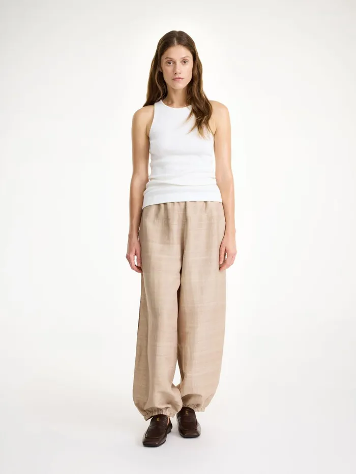 Lumonas Silk Trousers Nomad Women By Malene Birger Trousers
