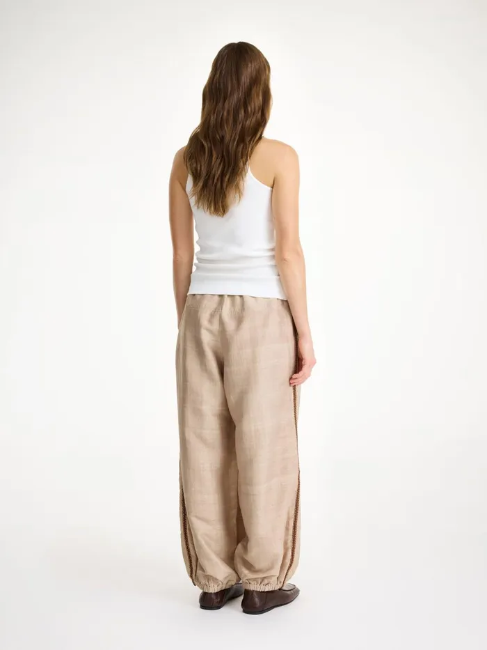 Lumonas Silk Trousers Nomad Women By Malene Birger Trousers