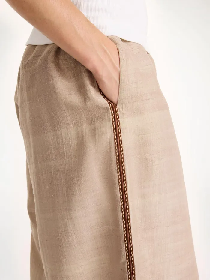 Lumonas Silk Trousers Nomad Women By Malene Birger Trousers