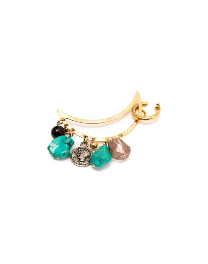 Luna Earrings Solid Acquamarine Women La Double J Jewelry Luna Earrings Solid Acquamarine Women La Double J Jewelry