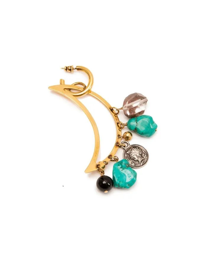 Luna Earrings Solid Acquamarine Women La Double J Jewelry Luna Earrings Solid Acquamarine Women La Double J Jewelry