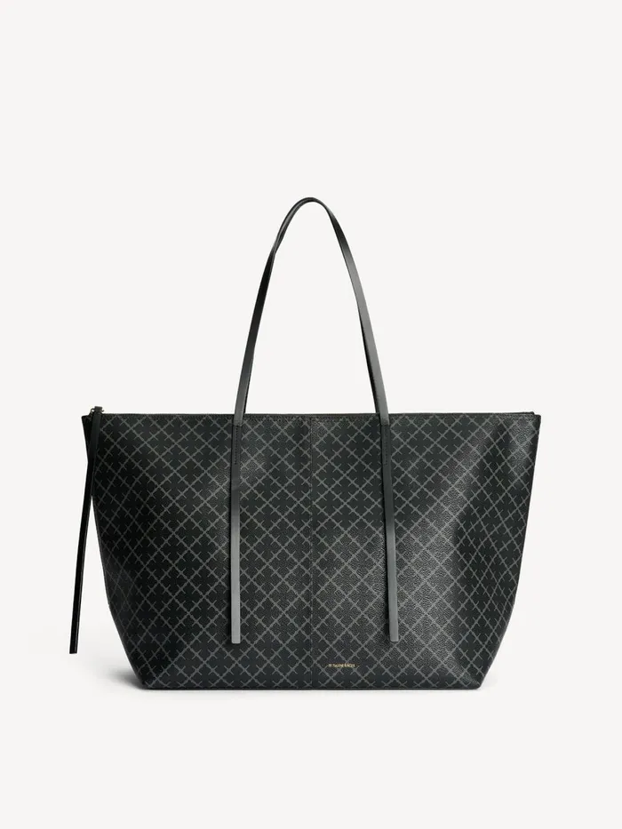 Luze Tote Bag Charcoal Women By Malene Birger Bags