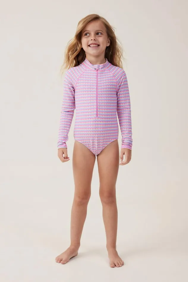 Lydia One Piece Multi Stripe Girls Cotton On Swimwear Lydia One Piece Multi Stripe Girls Cotton On Swimwear