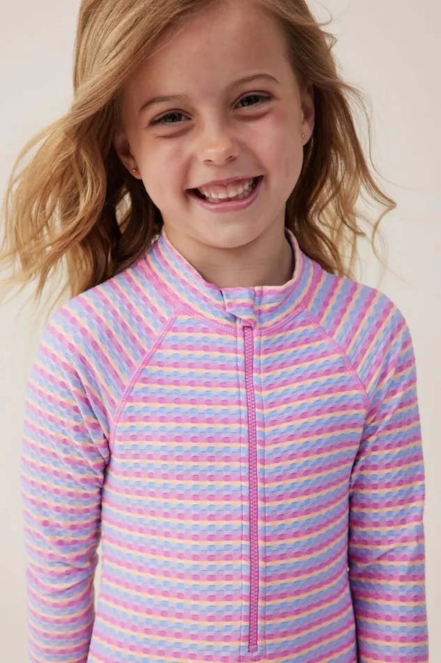Lydia One Piece Multi Stripe Girls Cotton On Swimwear Lydia One Piece Multi Stripe Girls Cotton On Swimwear