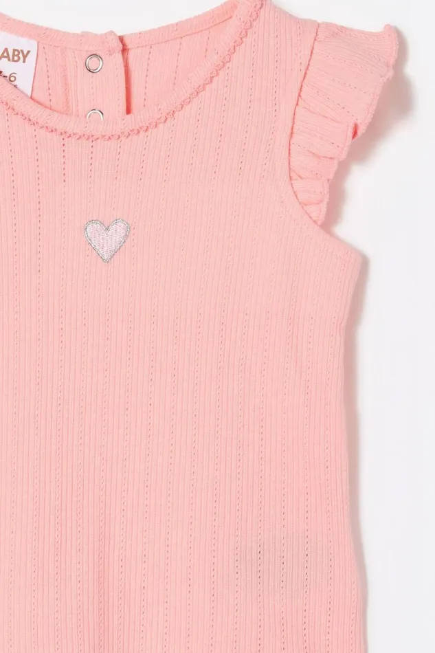 Lynlee Sleeveless Flutter Top Coral Dreamsheart Baby Cotton On Tops Jackets and Sweaters Lynlee Sleeveless Flutter Top Coral Dreamsheart Baby Cotton On Tops Jackets and Sweaters