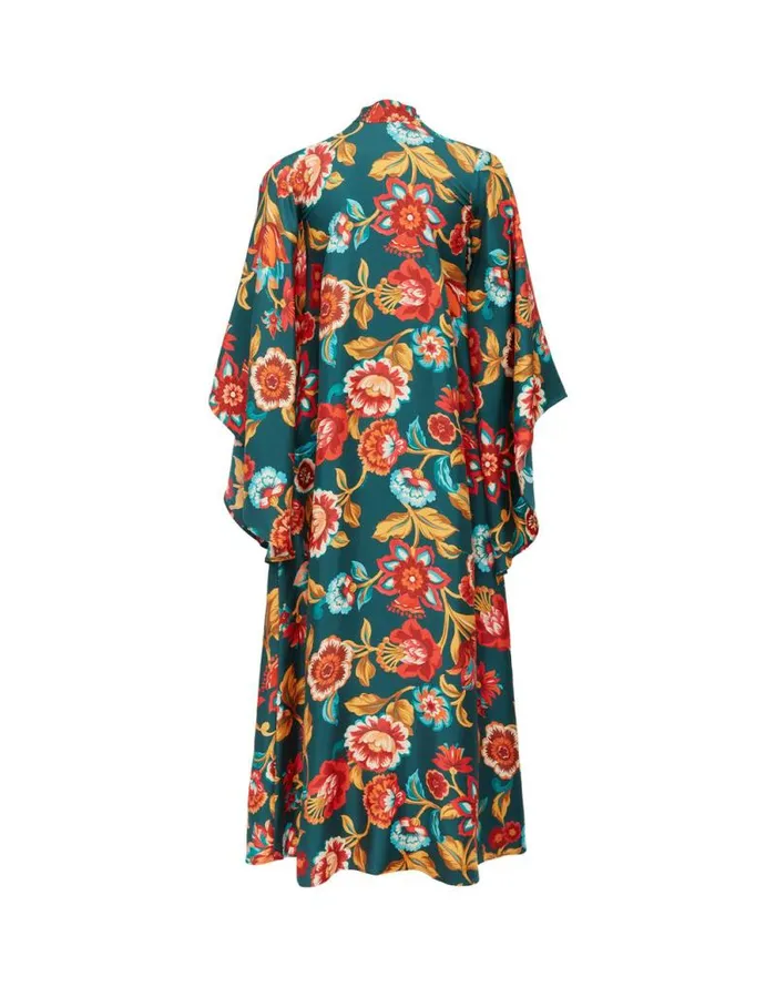 Magnifico Midi Dress Hottie Emerald Women La Double J Dresses Magnifico Midi Dress Hottie Emerald Women La Double J Dresses