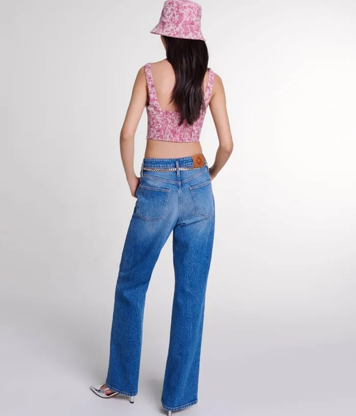 Maje Crop Top Women Tops and Shirts