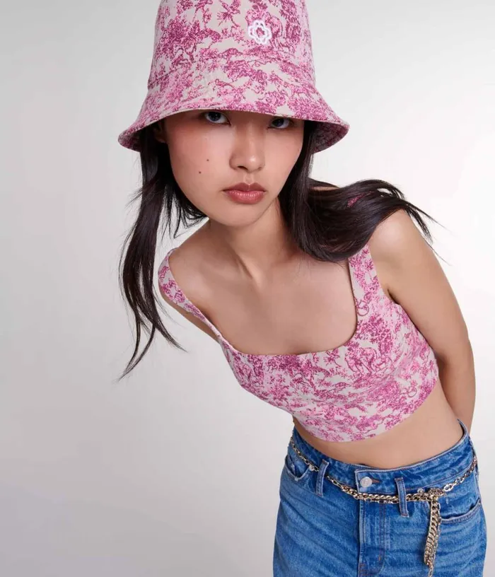 Maje Crop Top Women Tops and Shirts