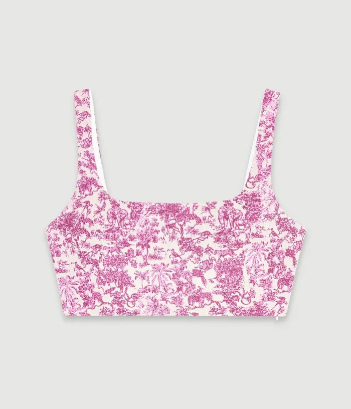 Maje Crop Top Women Tops and Shirts
