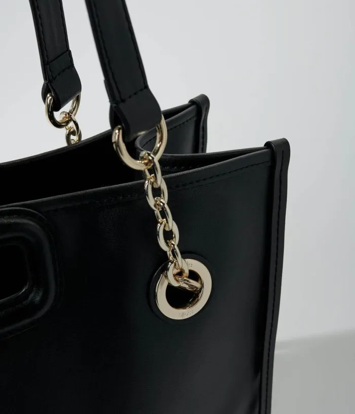Maje Leather Tote Bag Women Shoulder Bags