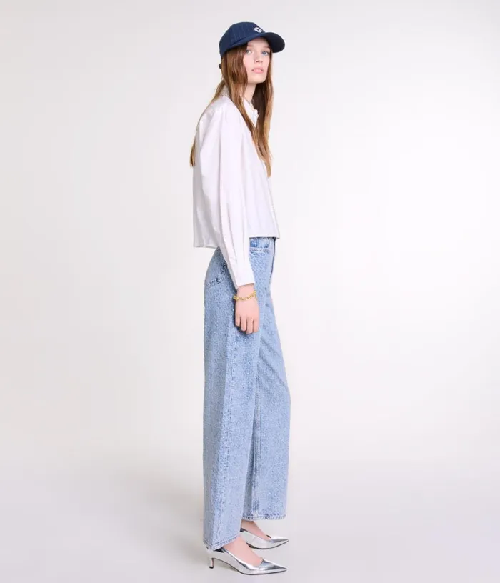 Maje Rhinestone XL Jeans Women Pants and Jeans