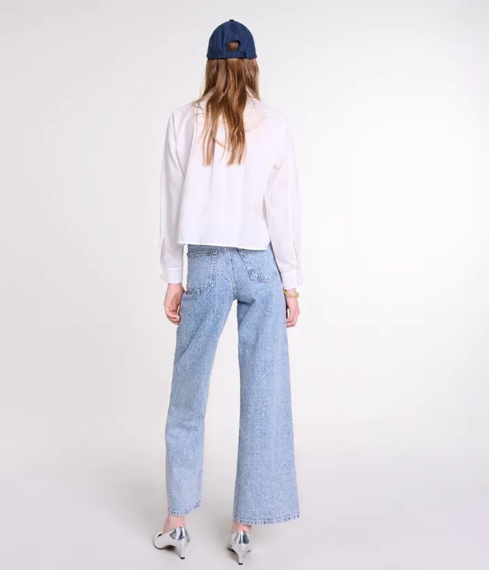 Maje Rhinestone XL Jeans Women Pants and Jeans