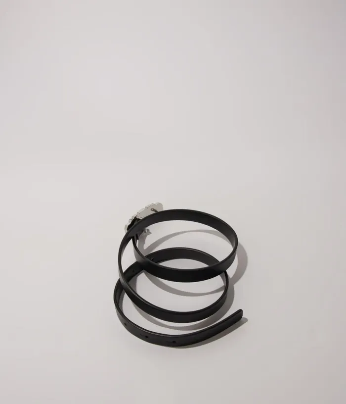 Maje Slim Rhinestone Belt Women Belts