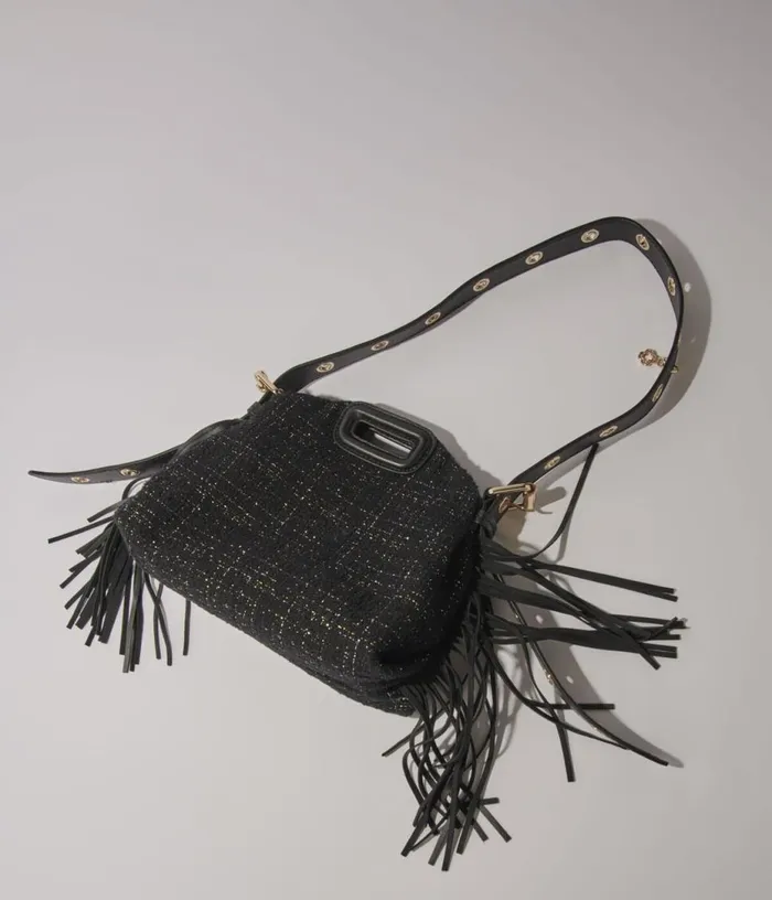 Maje Tweed Miss M Mini Bag Women Mini Bags