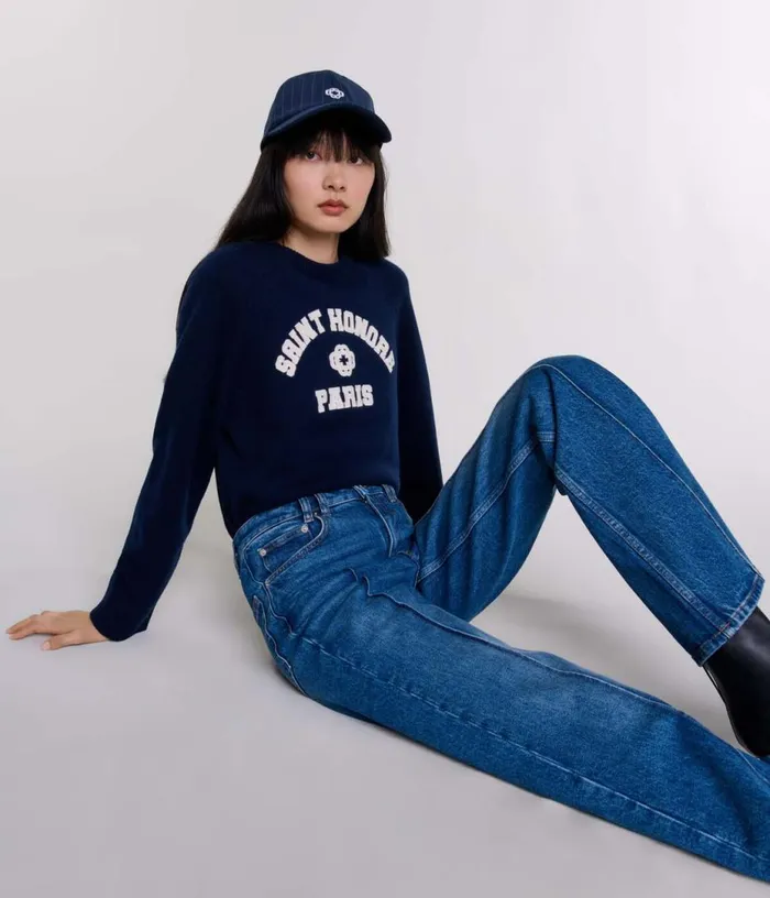 Maje Woolblend Jumper Women Sweaters and Cardigans