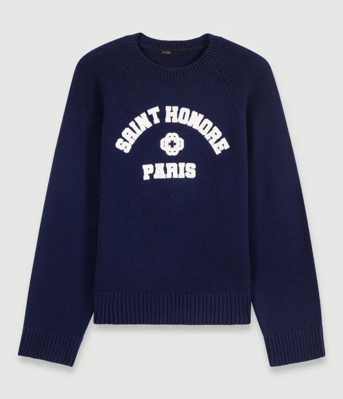 Maje Woolblend Jumper Women Sweaters and Cardigans