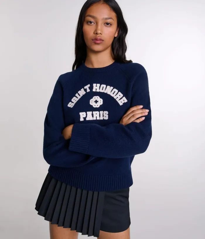 Maje Woolblend Jumper Women Sweaters and Cardigans